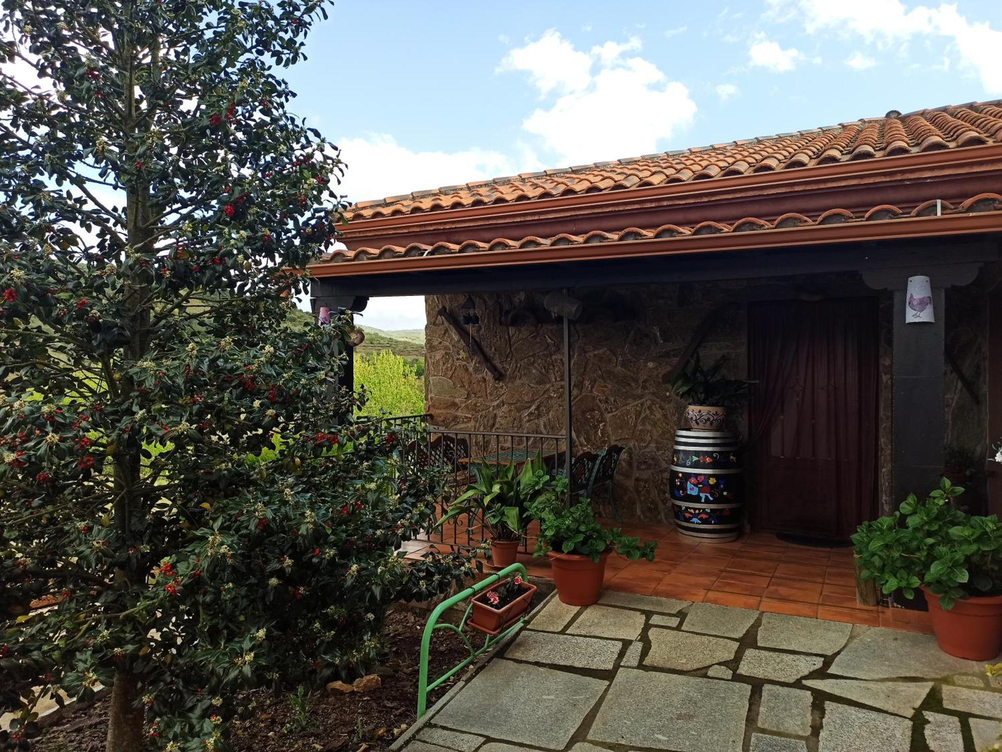Casa Rural Los Olivos Sotoserrano Esterno foto